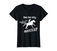 Reiterinnen Pferde mich siehst du nur von hinten Gallop T-Shirt