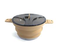 REITINGE 1. 2-Pack Silicone Bowls, Rustless Cookware for Backpacking, Hiking & Outdoor Adventures Collapsing Introduction Cookware