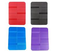 REITINGE 4Pcs Sittings Pad Folding Seat Cushions Watertight Foldable Light Thermal Folding Cushions for Outdoor Thermal Folding Seat Cushions