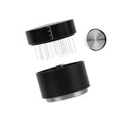 REITINGE and Portable Coffee Powder Tamper with Leveling Base Distribution Tool for Even Extraction Maker Tamper