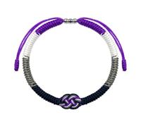 REITINGE Bracelets,Multipurpose Hand Woven Bracelet Handmade Cotton Rope with Quadruple Knot Versatile Accessory for All Ages Daily Use
