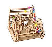 REITINGE Creative Wooden Track Marble Hands on Skill Craft Project Toy for Kids Engineers Problem Solving Skill Building Toy Family Fun Entertainment