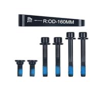 REITINGE Cycling Flat Mount Disc Brake Adapter High Cycling Brake Adapter for Road Bikes with Easy Installation Machined Brake Adapter