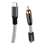 REITINGE Digital Auditory Cable Type C to Digital Coaxial 1Meter for Professional Sound Device UAC2.0 Compatible Cable Digital Sound Cable Type C to SPDIF