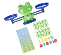 REITINGE Frogs Balance Counting Scale Educational Toy for Children Mathematics Learning Safe Color Recognition Game Frogs Balance Math Toy for Kids