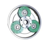 REITINGE Heavy Duty Module 1 Gear Assembly for Commuters Bikes Scooter Motorcycle 36T Motor Featuring Smooth Engagement Mechanism Precise Clutches Gear Set