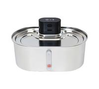 REITINGE Hygienic Stainless Steel Pet Drinking Fountain Automatic Flows USB Powered Quiet Operations for Owners Steel Pet Fountain