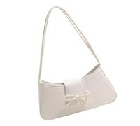REITINGE Korean Styles Armpit Bag for Women Girls Fashion Commuting Bags Bows Shoulder Bag Female PU Leather Underarm Bags
