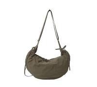 REITINGE Korean Styles Messengers Bag for Women Trend Dumplings Bag Crossbody Bag Solid Color Messengers Bag Casual Shoulder Bag