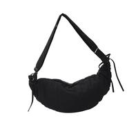 REITINGE Korean Styles Messengers Bag for Women Trend Dumplings Bag Crossbody Bag Solid Color Messengers Bag Casual Shoulder Bag