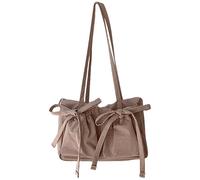 REITINGE Korean Styles Underarm Bag for Women Girls Bows Shoulder Bags Shopping Dating Bag Large Capacity Armpit Bags