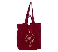 REITINGE Large Capacity Handbag for Women Korean Styles Shoulder Bag Armpit Bag Simple Letter Underarm Bag Top Handle Bag