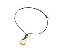 REITINGE Lightweight Openwork Necklace Modern Circular Pendant Necklace Neck Adornment Designed For Fashion Forward Women