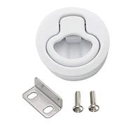 REITINGE Locking Flush Pull Slam for Latch Portable 2 Holes Handled Embedded Access Doors for Lift Hardware for Marine Boat Replacement