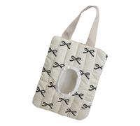 REITINGE Multipurpose Lovely Boeknot Tissue Storage Box Fashion Accessory for Home Comfort and Decoration Easy Tissue Access Multifunctional Tissue Cover