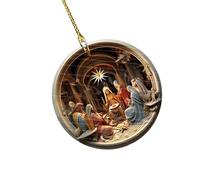 REITINGE Not Deadly Birth Decoration Car Suspended Deck Strong Christmas Polyacrylate Decoration Present Multiple Scene Acrylic Deck