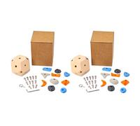 REITINGE Portable Climb Exercise Block with 10 Interchangeable Grips for Strength Training & Travel Fitness Portable Climbing Trainer