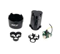 REITINGE Shockproof Empty Battery Shell with Integrated Circuit Board for 18650 Batteries Overcharge Design Battery Housing Box