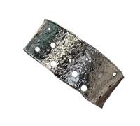 REITINGE Silver Open Cuff Set Open Ended Cuff Bangle for Women Featuring Bead Design and Comfortable Adjustable Fit Hammered Texture