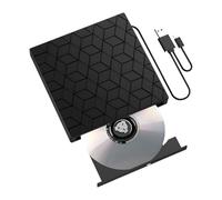 REITINGE Small USB Disc Read Write Device Supporting Multiple Layouts and Built in Card Reader Lightweight Drive