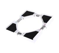 REITINGE Space Saving Piling Three Wheeled Washer and Dryer Modifiable for 18.1 to 28.4 in Worldwide Easy Installation Denial Tools Required Device Rack