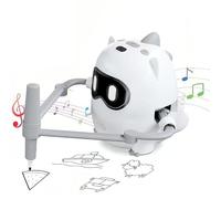 REITINGE STEM Learning Sketching Robot for Children 3 to 8 Years Voice Interaction Early Education Art Toy Developmental Fun Drawing Robot with Cards