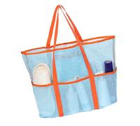 REITINGE Stylish Beach Essential Bag Fabric Multi Functional Compartments For Travelers Swimmers Outdoor Enthusiast Lightweight Travel Essential Organizer