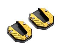 REITINGE Upgraded Motorcycle Kickstand Foot Pad Not Slip Base Plate Enhances Stability on Unpaved Surfaces for Motorcycles Anti Sink Motorcycle Side Stand Pad