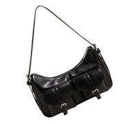 REITINGE Women Bag Korean Styles Shoulder Bags Retro Crossbody Bag Simple Handbag PU Leather Armpit Bags for Travel