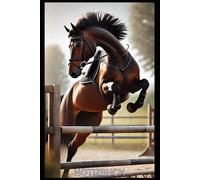 Reitsport Pferde Notizbuch, Buch: Das perfekte Geschenk für Reiter & Fans, m. Motiv, A5: Kalender, Notizblock, Taschenbuch, Organizer, Planer, ... Damen, Herren, Pferd, Artikel,Bilder,Neu