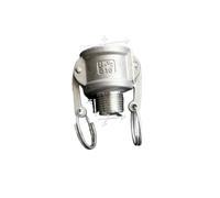 REIUAFWYGV 1/2" BSPT Male x Socket Type B Camlock Quick Disconnect Coupling 304 Stianless Cam Groove For Hose Pumps Homebrew