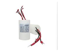 REIUAFWYGV 1pc 6UF+15UF CBB60 four wire dual capacitor 450V hoist lifting pole electronic starter crane starting capacitor
