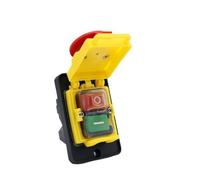 REIUAFWYGV 1PC KJD18 7 Pins Push Button Switch Emergency Stop Switches