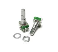 REIUAFWYGV 1PCS 142 Type 0B10K mixer digital potentiometer 360 Degrees 4 pin handle length 22MM