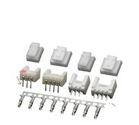 REIUAFWYGV 20 Sets/Lot Hy2.0mm Pitch Connector with Lock PCB Single Row Socket Pin Seat Wiring Terminal 2P 3 4 5 6 7 8 9 10P(HY2.0-2P,Straight needle set)