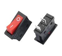 REIUAFWYGV 2pc JD03-F1 boat switch 13 * 31mm 30A 125/250V two-position two-pin KCD3 boat switch power supply
