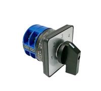 REIUAFWYGV 4 Positions 8 Terminals 2 levels Rotary Cam Changeover Switch with Screws 690V 32A Silver LW28 LW26-32/2 YMW26