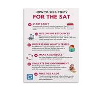 REIUAFWYGV Ace Your Exams Study Plan Poster Canvas Print Wall-Art for Academic Achievement Standardized Test Motivation and Study Space(Unframed,08x12inch(20x30cm))