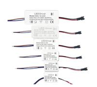 REIUAFWYGV Led driver 240-250mA 2-3w 3-5W 4-7w 8-12w 18w 20w 18-24w LED Constant Current Driver Power Unit Supply For LED Bulb Transformer(18-24W DC54-82V)