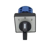 REIUAFWYGV LW26-20 Series 2/3/4 Position 8 Terminals Rotary Cam Changeover Switch with Screws Tool 660V 20A(1-2-3,6P-24 terminals)