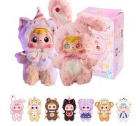 REIVIVORA Samuel Between Dreams Series Plush Blind Box 1PC (1 of 7 Possible Styles) Cute Figures Collectible Toys Birthday Gifts (1Pc BlindBox)