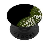 Reject Humanity Return to Frog Evolution Parody Funny Meme PopSockets Adhesive PopGrip