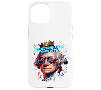 Rejecting Kings Since 1776 Cool Vintage No Kings 4th of July Case for iPhone 15