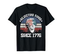 Rejecting Kings Since 1776 George Washington 4th of July T-Shirt
