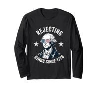 Rejecting Kings Since 1776 Vintage American Democracy Long Sleeve T-Shirt