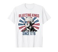 Rejecting Kings Since 1776 We The People 4th of July Outfit T-Shirt