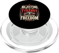 Rejecting Tyranny Embracing Freedom Vintage Freedom PopSockets PopGrip for MagSafe