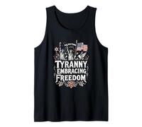 REJECTING TYRANNY EMBRACING Freedom Vintage Freedom Tank Top