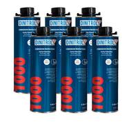 REJEL 6 X DINITROL 1000 HIGH SOLIDS CLEAR CAVITY WAX 1 Litre CAN