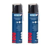 REJEL 2 x DINITROL 1000 CLEAR CAVITY WAX 500ml Aerosol